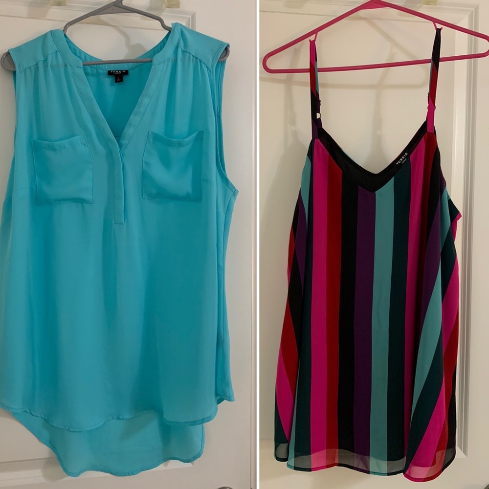 2 Torrid Blouses